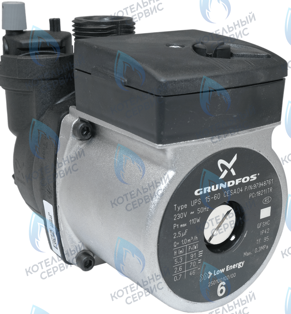 250100101 НАСОС ЦИРКУЛЯЦИОННЫЙ TIME MAX F 24 (PUMP 5M) ITALTHERM в Новосибирске