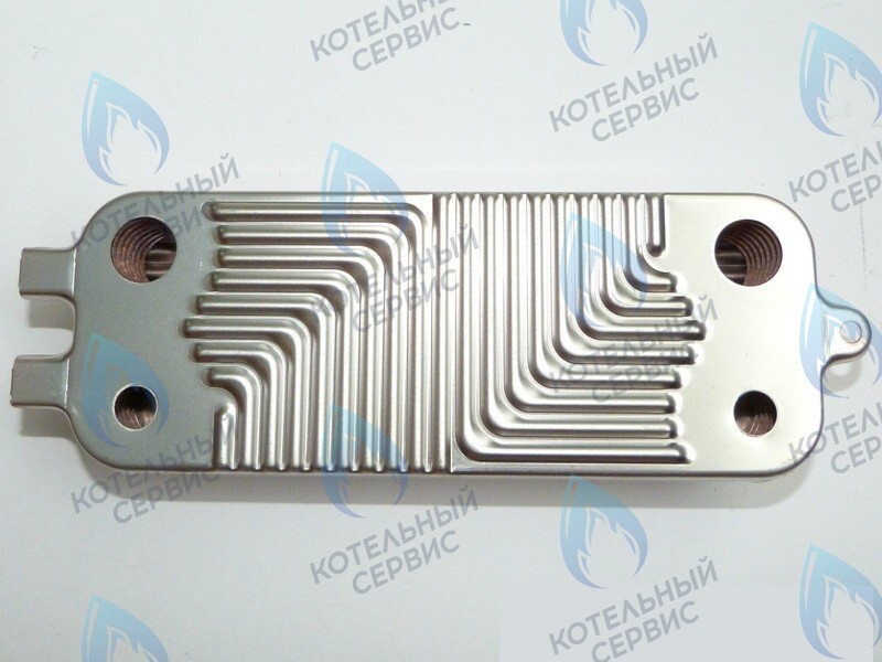 87186446250 Теплообменник вторичный 16 пластин U072-24K BUDERUS в Новосибирске