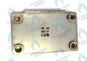 Теплообменник ГВС RINNAI SMF/DMF 166 (440016872)