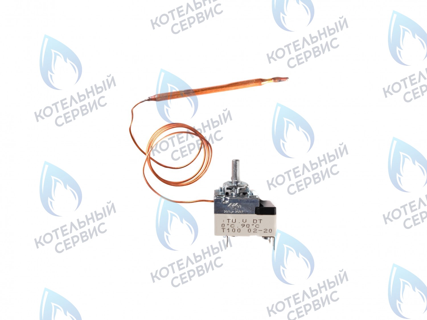 SS001-03 Термостат капиллярный CAEM TU-V (0-90°C) PROTHERM (0020025281), 0020025284, 002002528, 0020027673, 0020034952, 0020045038) FERROLI (39817200) в Новосибирске