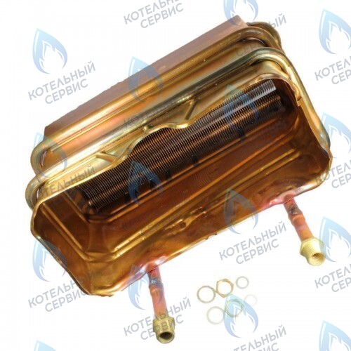 87054063230 Теплообменник U032-24K/ZS24-2 DH/ZW24-2 DH BUDERUS в Новосибирске