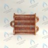 EM021-180-02 Теплообменник отопления без фитингов (180 мм) 85 FIN (130-200 HSG/ICH/MSC)(3318108610, 3318108640) DAEWOO в Новосибирске