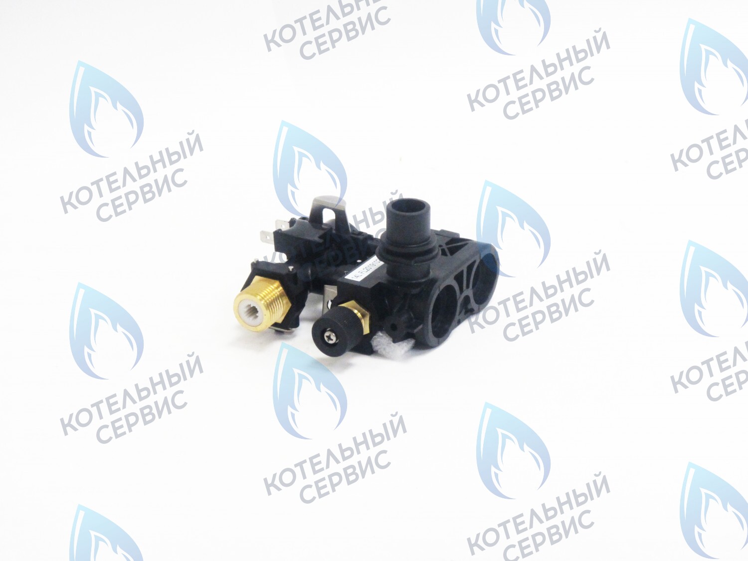 FS026 Гидроузел с датчиком протока ГВС и краном подпитки Ferroli Fortuna Pro (398608480,902610850,902610870), Thermex (28100020), KoreaStar (KS902608480) в Новосибирске