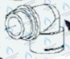 3040278 Угольник корпуса автоматического воздухоотводчика CELTIC в Новосибирске