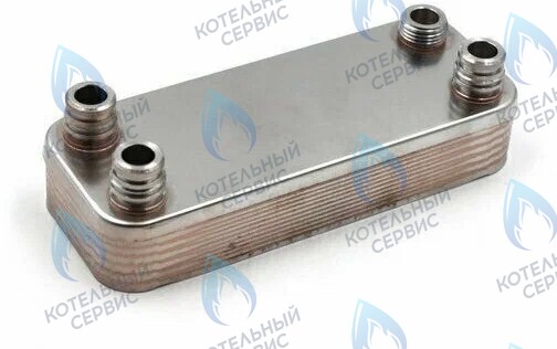 ES190W-000-16F-HR Теплообменник ГВС вторичный 16 пластин VAILLANT TURBO MAX VUW в Новосибирске