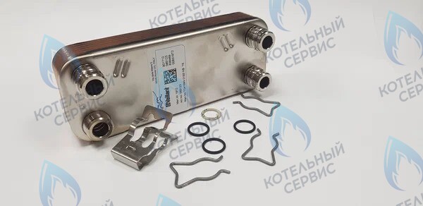 ES190W-000-16F-HR Теплообменник ГВС вторичный 16 пластин VAILLANT TURBO MAX VUW в Новосибирске