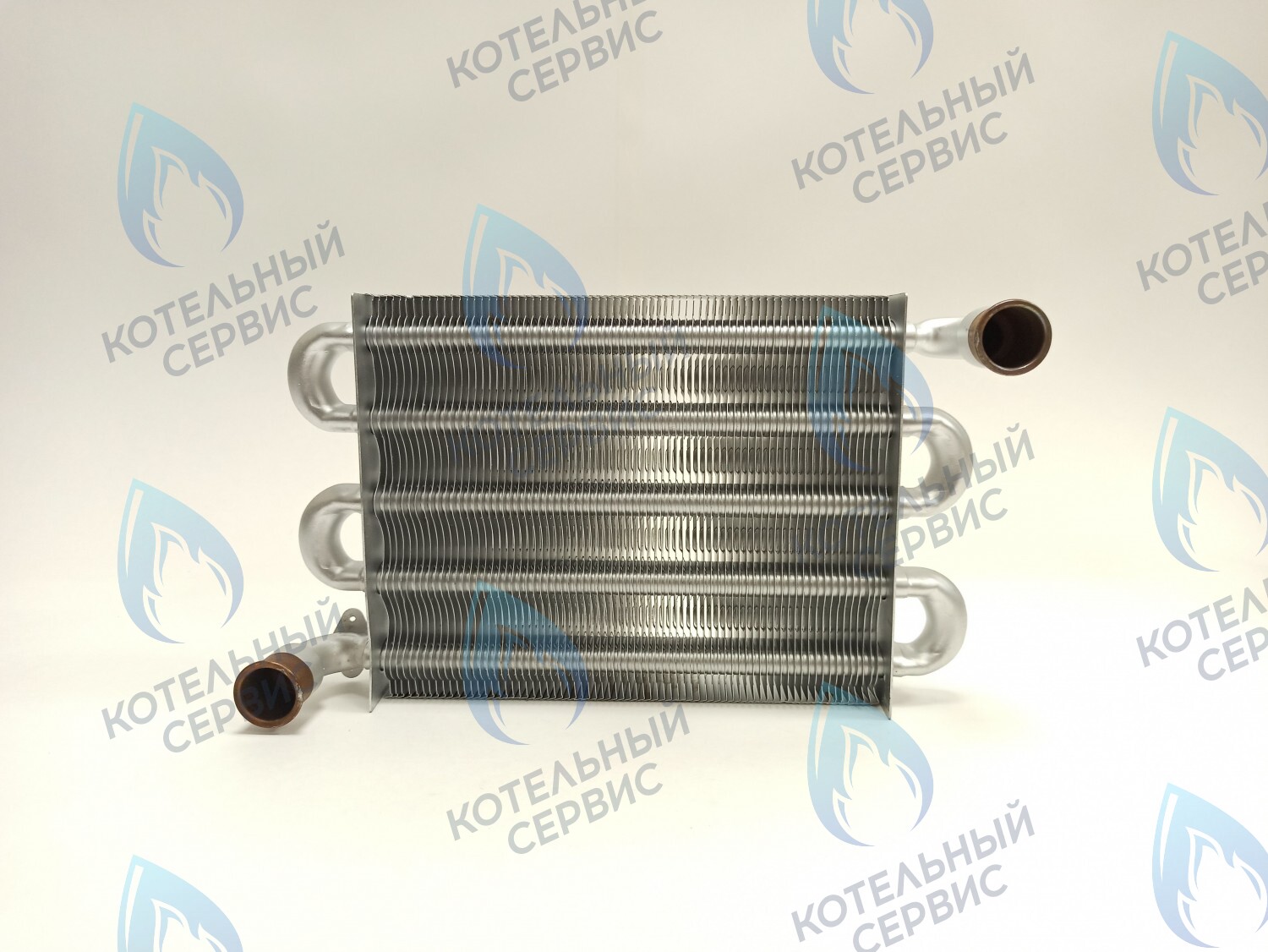 EM044-225F72 Теплообменник первичный 225мм 72 FIN (10кВт/13кВт/16кВт) KoreaStar Bravo K (KS90299039), Alpenhoff Baden (15199039), Ferroli Fortuna Special (NG) (39899039), Royal Thermo MC 11кВт-18кВт (AA07000039) в Новосибирске