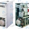  Напольный газовый котел ALPHATHERM BETA ATEB (чугунный, с электророжигом, с бойлером) в Новосибирске