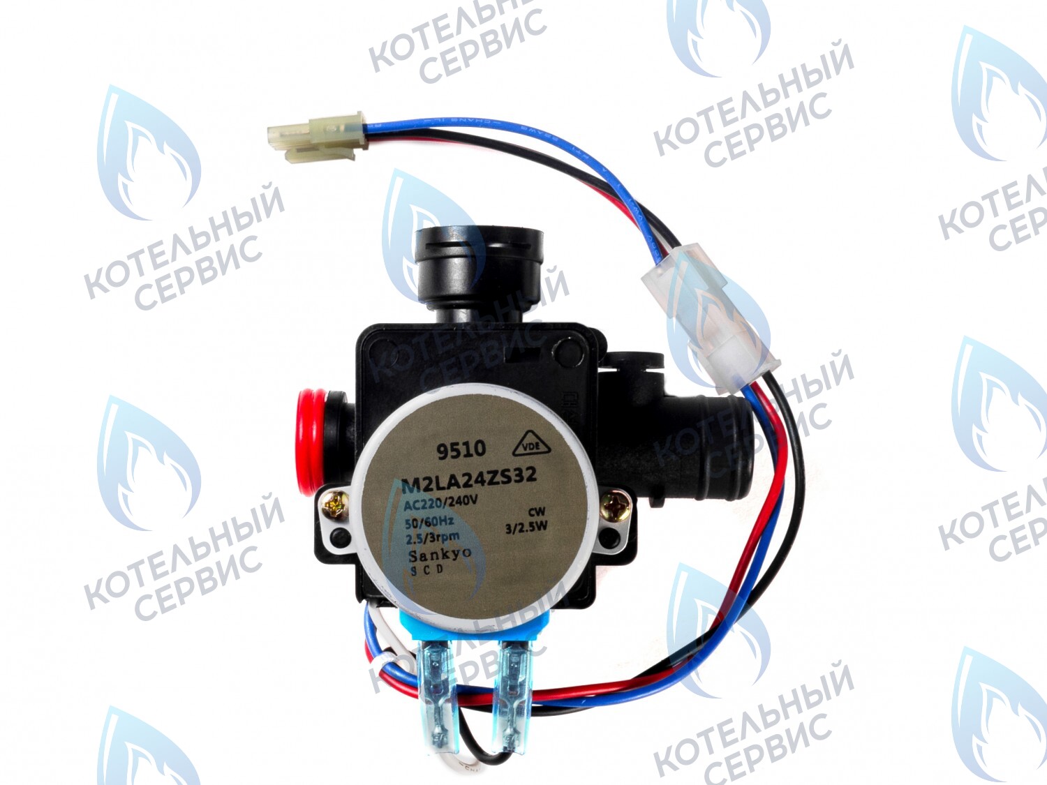 2040125 Трехходовой кран (клапан) Master Gas Seoul Сеул M2LA24ZS32 Sankyo (все модели)  (оригинал в сборе) в Новосибирске