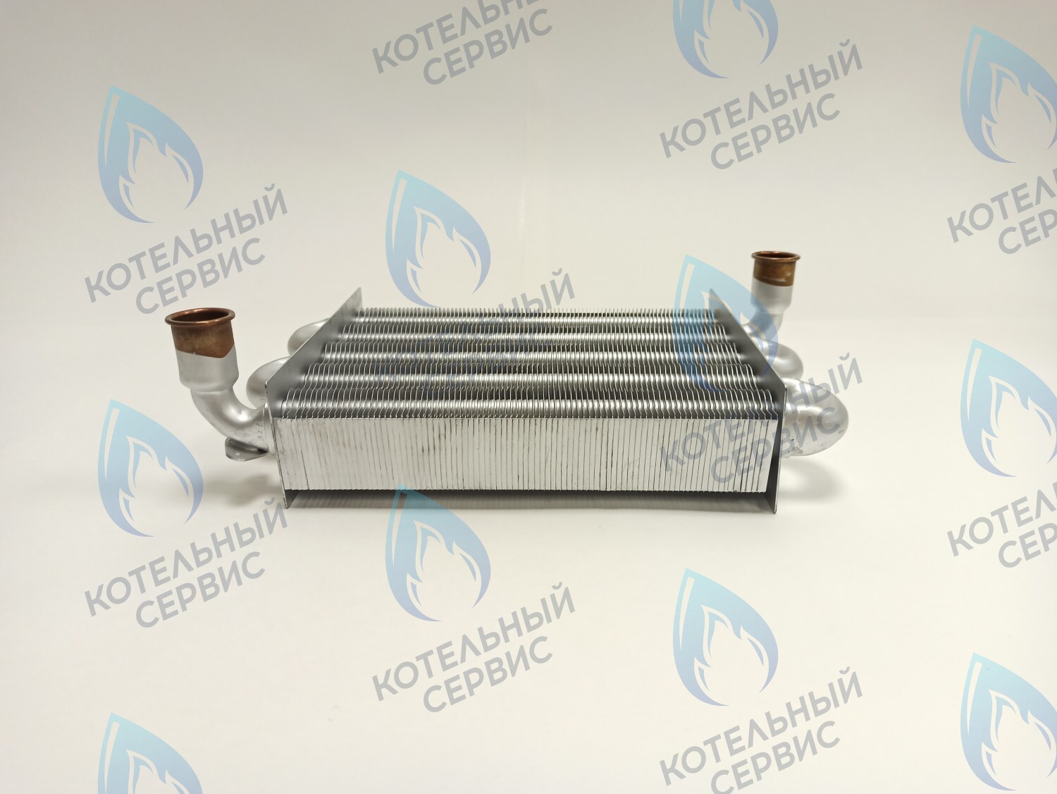 EM044-225F88 Теплообменник первичный 225мм 88 FIN (20кВт/24кВт) KoreaStar Bravo K (KS90299222), Alpenhoff Baden (15199222), Ferroli Fortuna Special (NG), Royal Thermo MC 24кВт (AA07000032) в Новосибирске