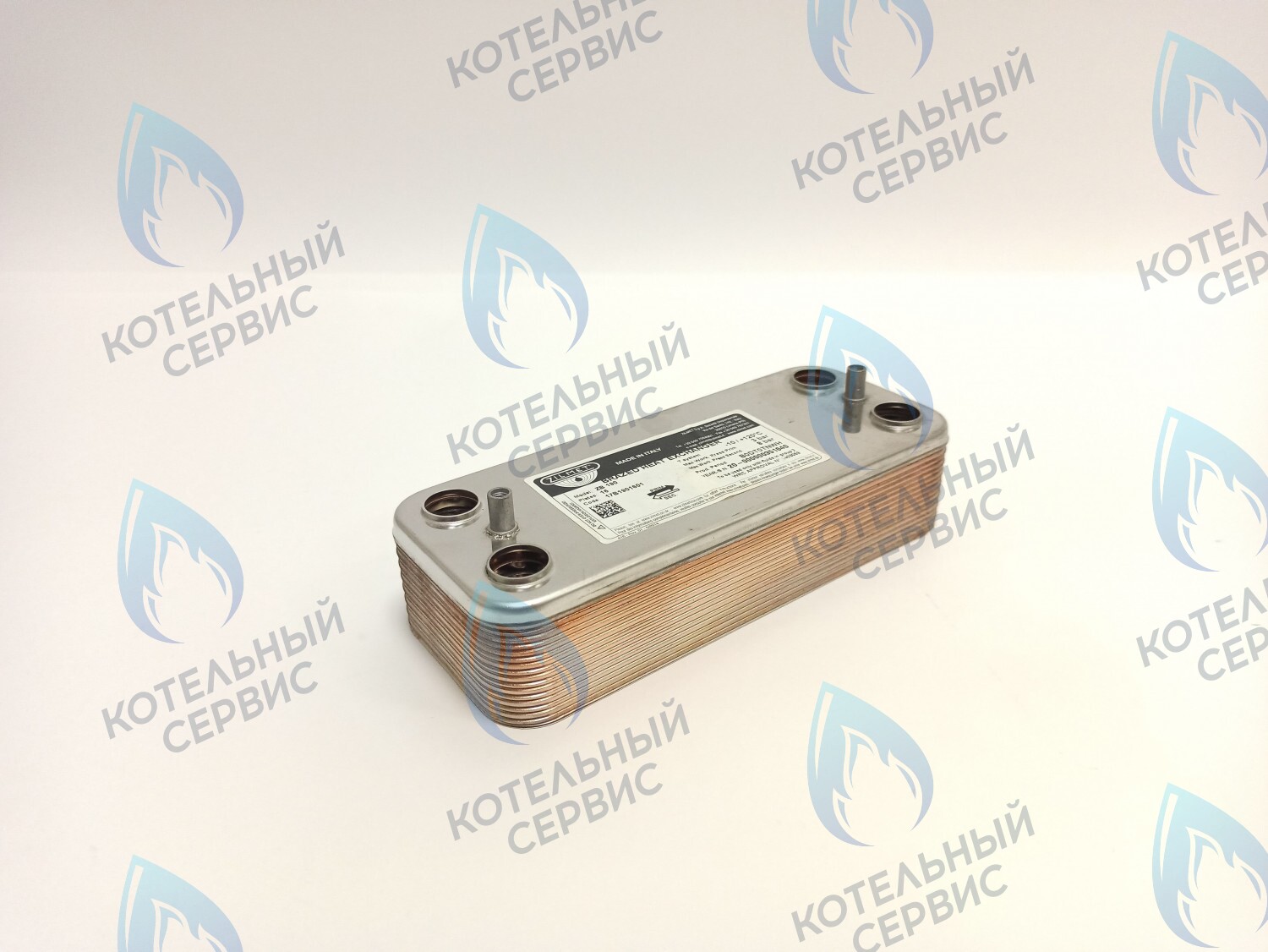 ES190PE-148-16F-ZM Теплообменник ГВС вторичный 16 пластин (17B1901601) в Новосибирске