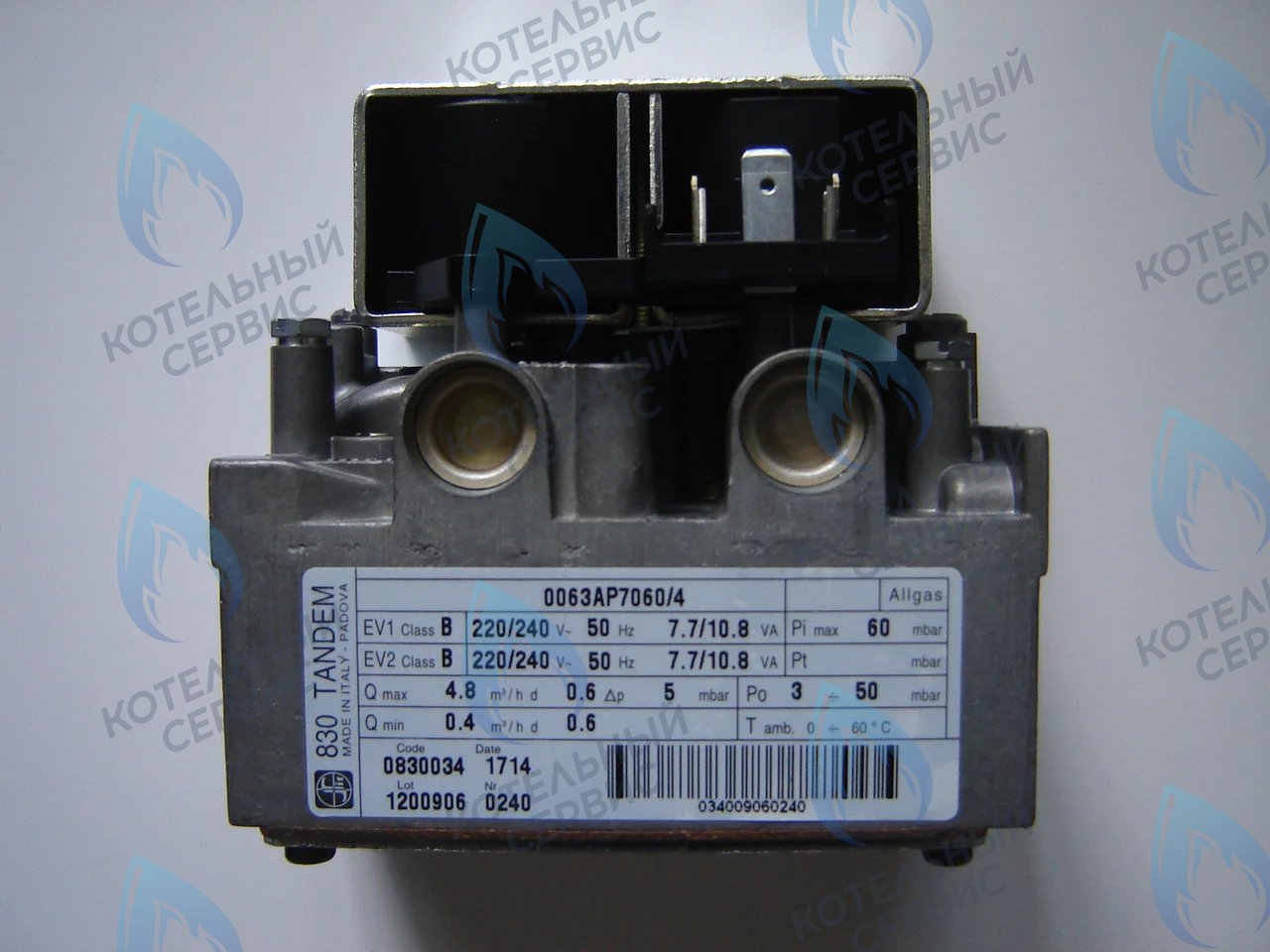 0.830.034 Газовый клапан SIT 830 TANDEM в Новосибирске