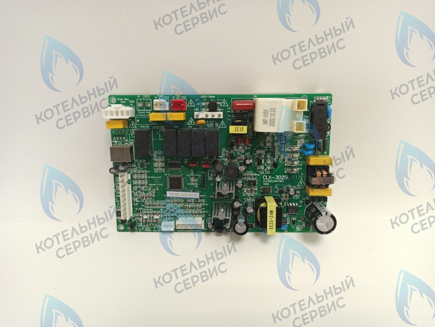 CB022-02-V9.0 Плата управления (новая модель) (для двух теплообменников) CLX-302SL V9.0 L1P26-F21S(T)HEC L1P26-F21(T) HAIER,  B00130, 530002921, 0530002921 в Новосибирске