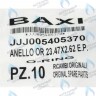 5405370 Уплотнение кольцевое 23,47х2,62 BAXI в Новосибирске