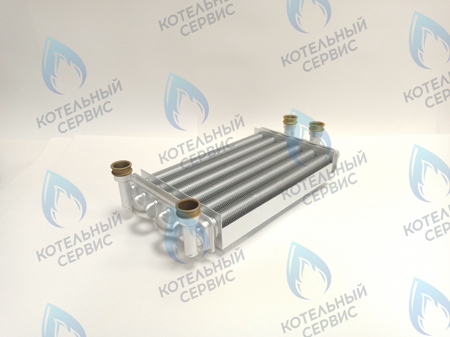 EB021-270 Битермический теплообменник 270 mm BAXI MAIN, MAIN DIGIT, MAIN Four 24 кВт (616170, 5663720) в Новосибирске