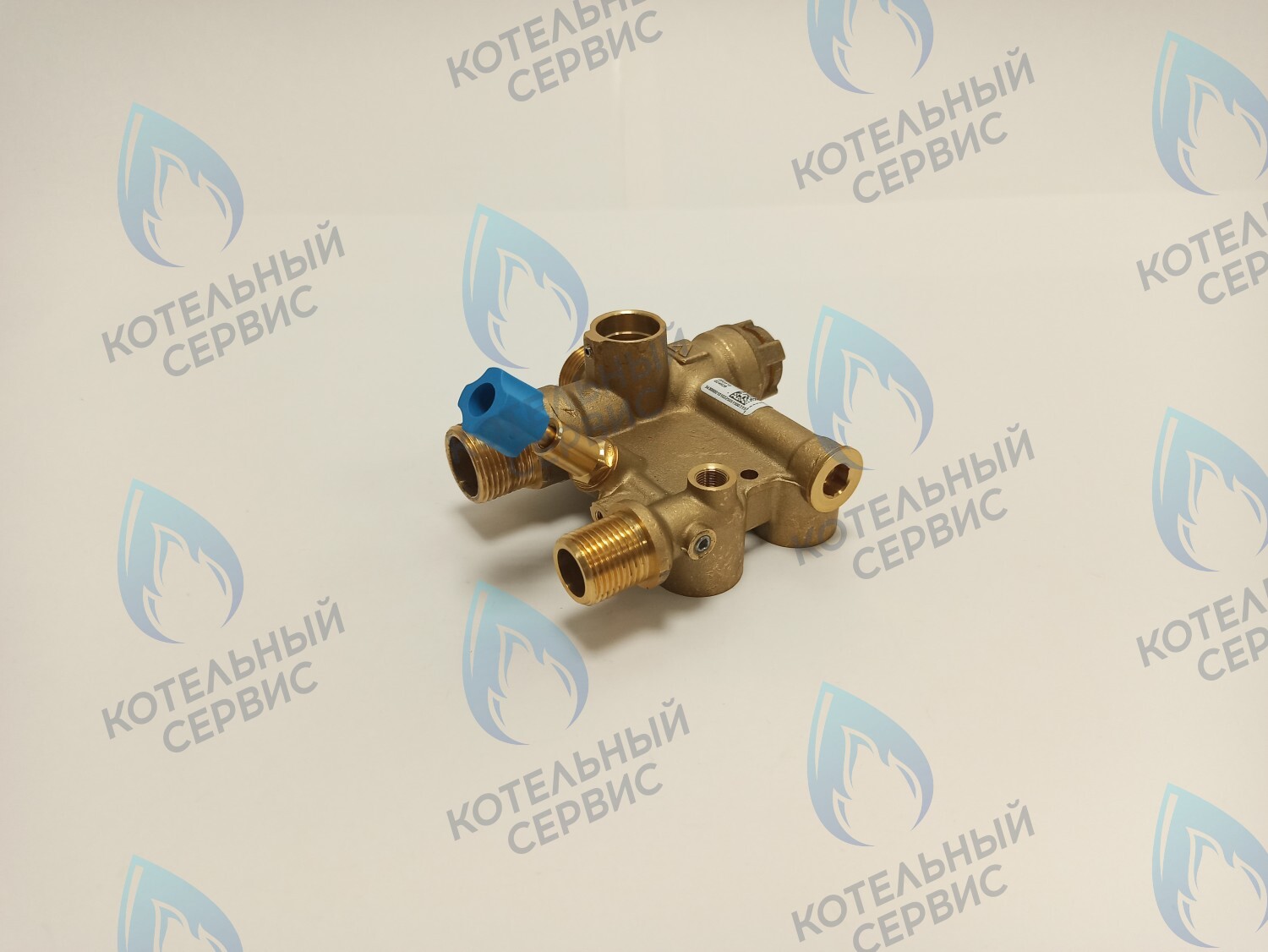 HH002B Трехходовой клапан (латунный) FEDERICA BUGATTI Varme 12-24кВт в Новосибирске