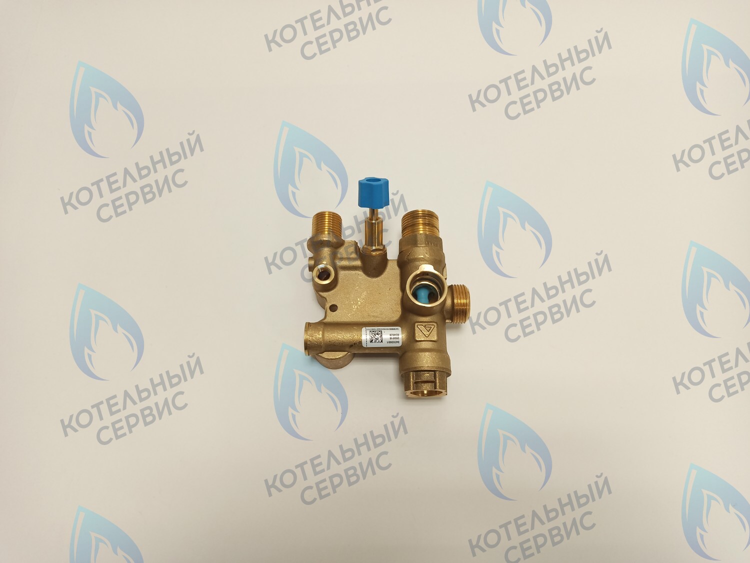 HH002B Трехходовой клапан (латунный) FEDERICA BUGATTI Varme 12-24кВт в Новосибирске