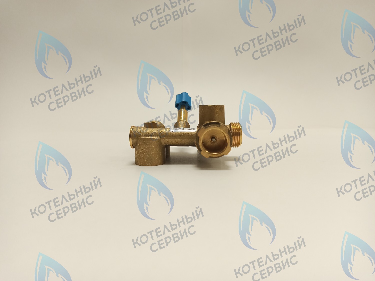 HH002B Трехходовой клапан (латунный) FEDERICA BUGATTI Varme 12-24кВт в Новосибирске