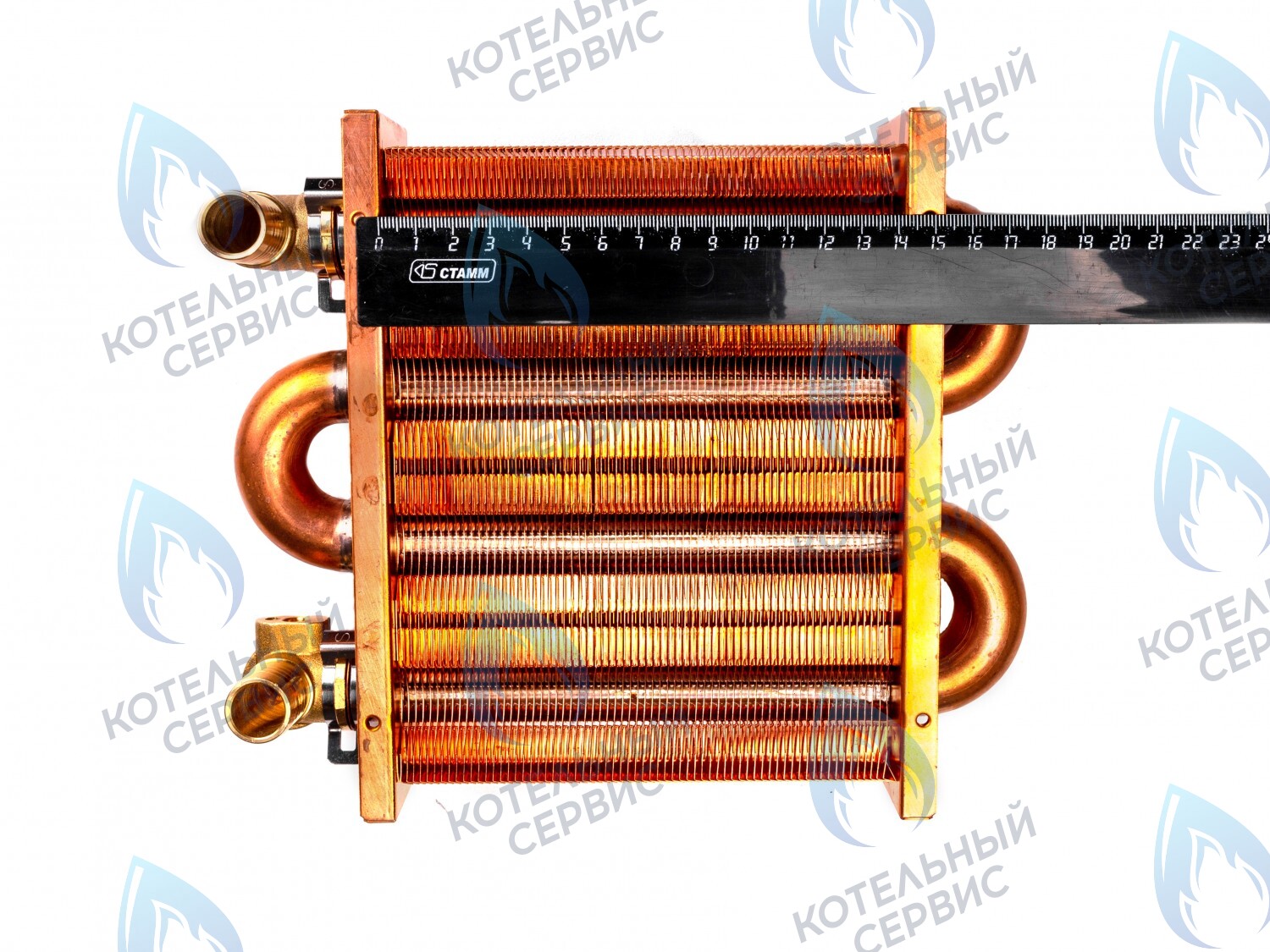 3318111120 Теплообменник первичный (основной) 142мм 67 FIN (100 HSG/ICH/MSC) DAEWOO в Новосибирске