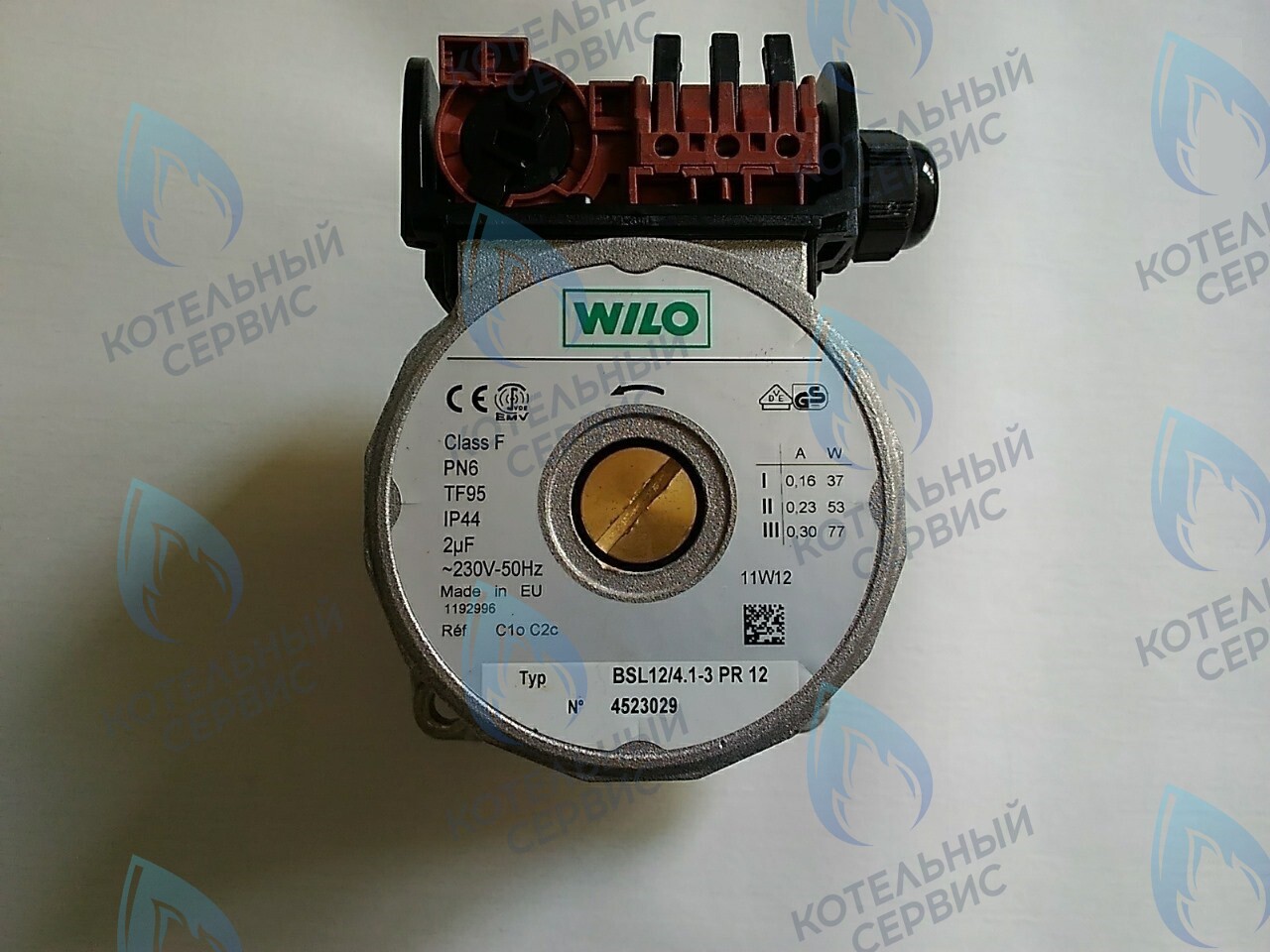 BSL 12/4.1-3 PR12 Насос циркуляционный WILO для котлов LEMAX в Новосибирске