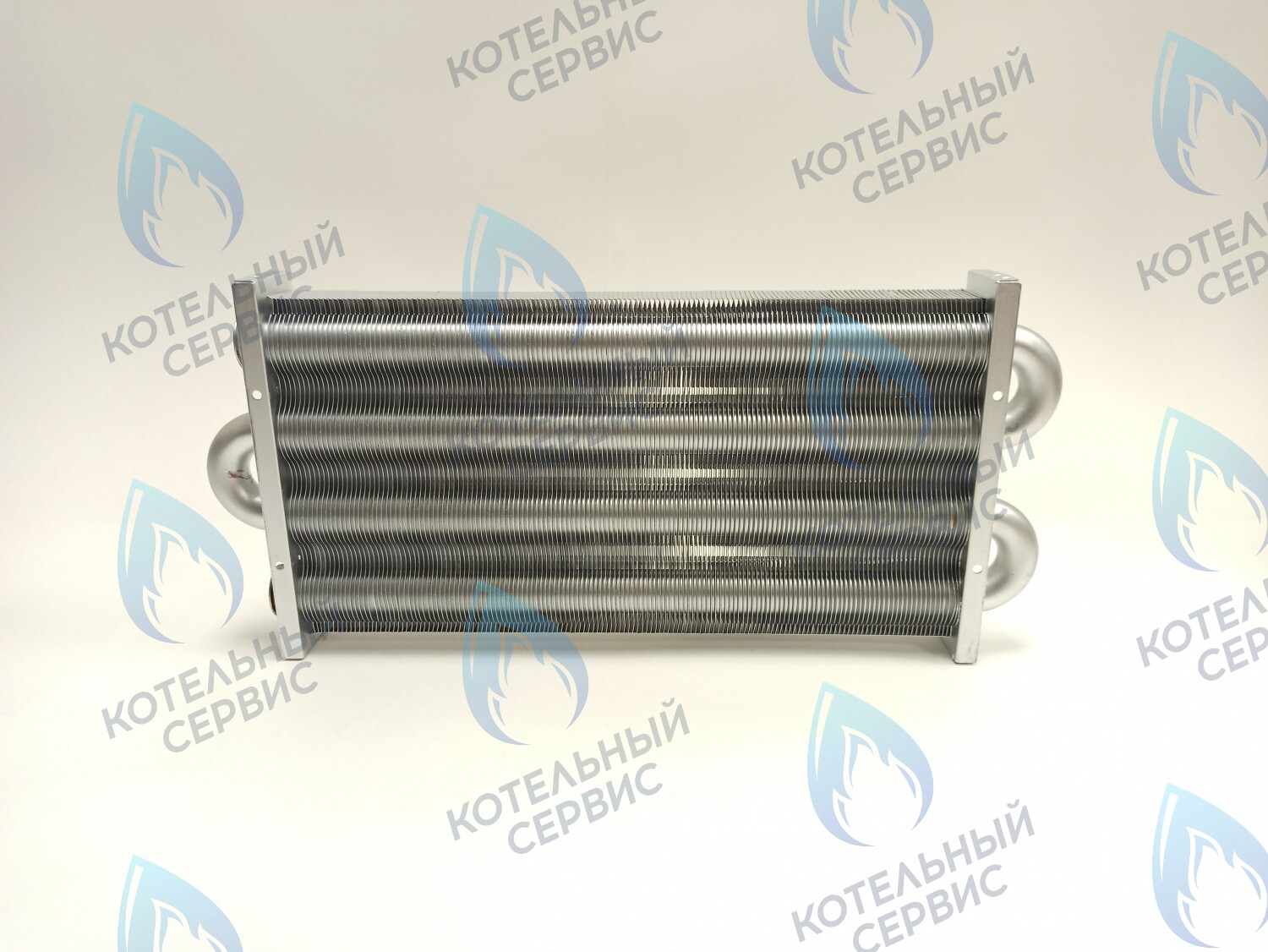 EM021-348 Теплообменник первичный основной (без фитингов) 348мм 147 FIN (350MSC) (3318109500, 3318113000, 3318113020) DAEWOO в Новосибирске