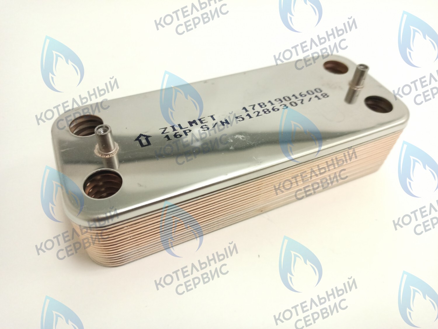 BI1001 102 Вторичный теплообменник для настенного котла Electrolux Quantum 32 Fi в Новосибирске