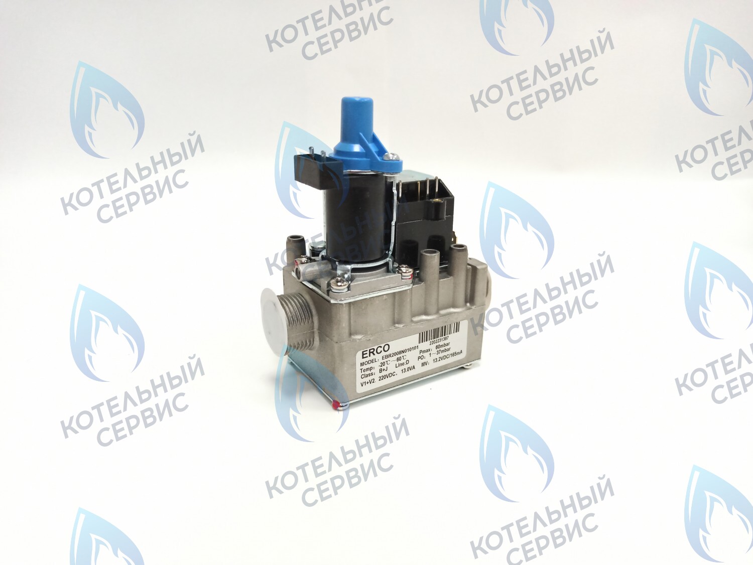 GV013 Газовый клапан ERCO EВR2008N 220VDC (постоянный ток) NevaLux 7211/7218/7224/8224/8624/8230, Alpenhoff Baden (15199008), Ferroli Fortuna Special (NG) (39899008), KoreaStar Bravo K (NG) (KS90299008) в Новосибирске