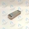 ES190P-154-12R-TR Теплообменник  ГВС вторичный 12 пластин VIESSMANN VITOPEND WH1D, VITODENS WB1B​ (7828745) в Новосибирске
