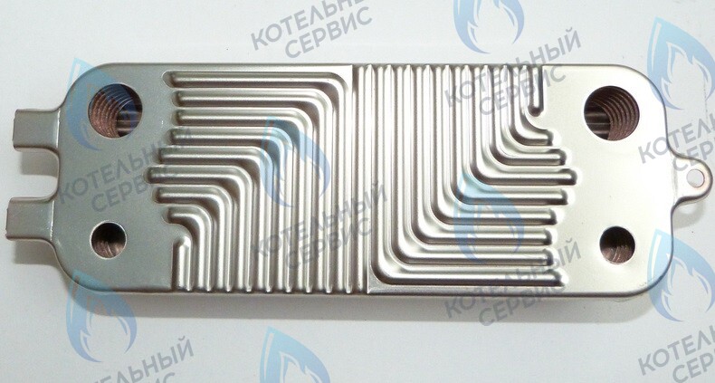87186446250 Теплообменник вторичный ГВС 16 пластин BOSCH WBN6000/2000 24C в Новосибирске