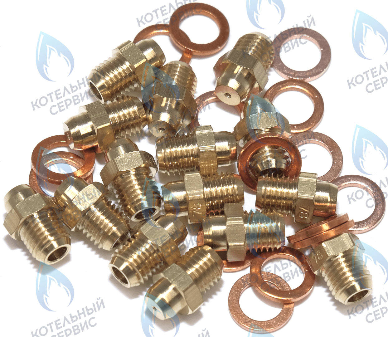 401040078 КОМПЛЕКТ ФОРСУНОК ДЛЯ ПЕРЕХОДА НА СЖИЖЕННЫЙ ГАЗ G30/31 (Ø 0,78) CITY CLASS F; FR / TIME MAX F в Новосибирске