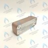 ES190W-000-20F-CH Теплообменник ГВС вторичный 20 пластин  VAILLANT atmoMAX/turboMAX VUW (065153) в Новосибирске