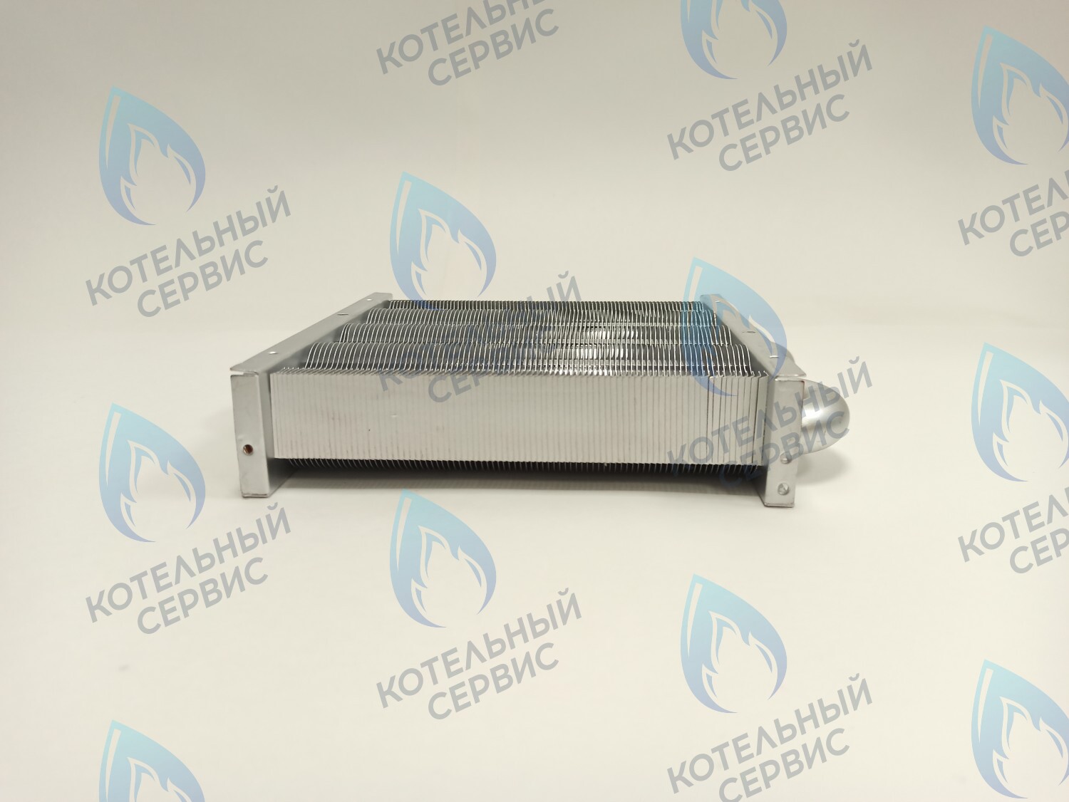 EM021-180 Теплообменник первичный основной (без фитингов) 180мм 85 FIN (130-200 HSG/ICH/MSC) (3318108610, 3318108640) DAEWOO в Новосибирске