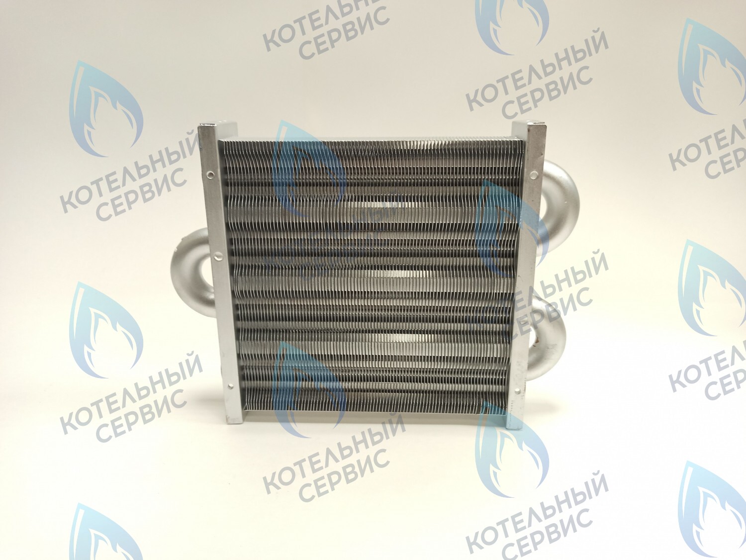 EM021-180 Теплообменник первичный основной (без фитингов) 180мм 85 FIN (130-200 HSG/ICH/MSC) (3318108610, 3318108640) DAEWOO в Новосибирске