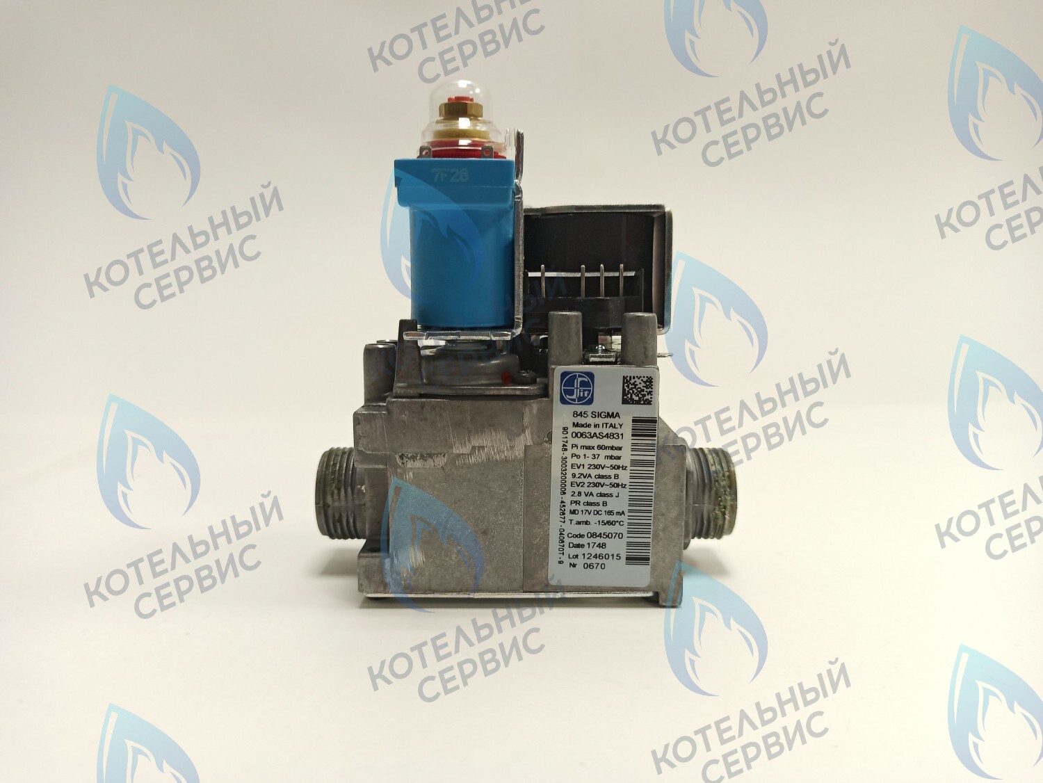 6VALVGAS04 Газовый клапан SIT 845 Fondital MINORCA PLUS CTFS 24 CU, MINORCA CTFS 24 в Новосибирске