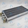 EM021-348-Фитинг-Комп Теплообменник отопления с фитингами (348 мм) 147 FIN (350MSC) DAEWOO в Новосибирске