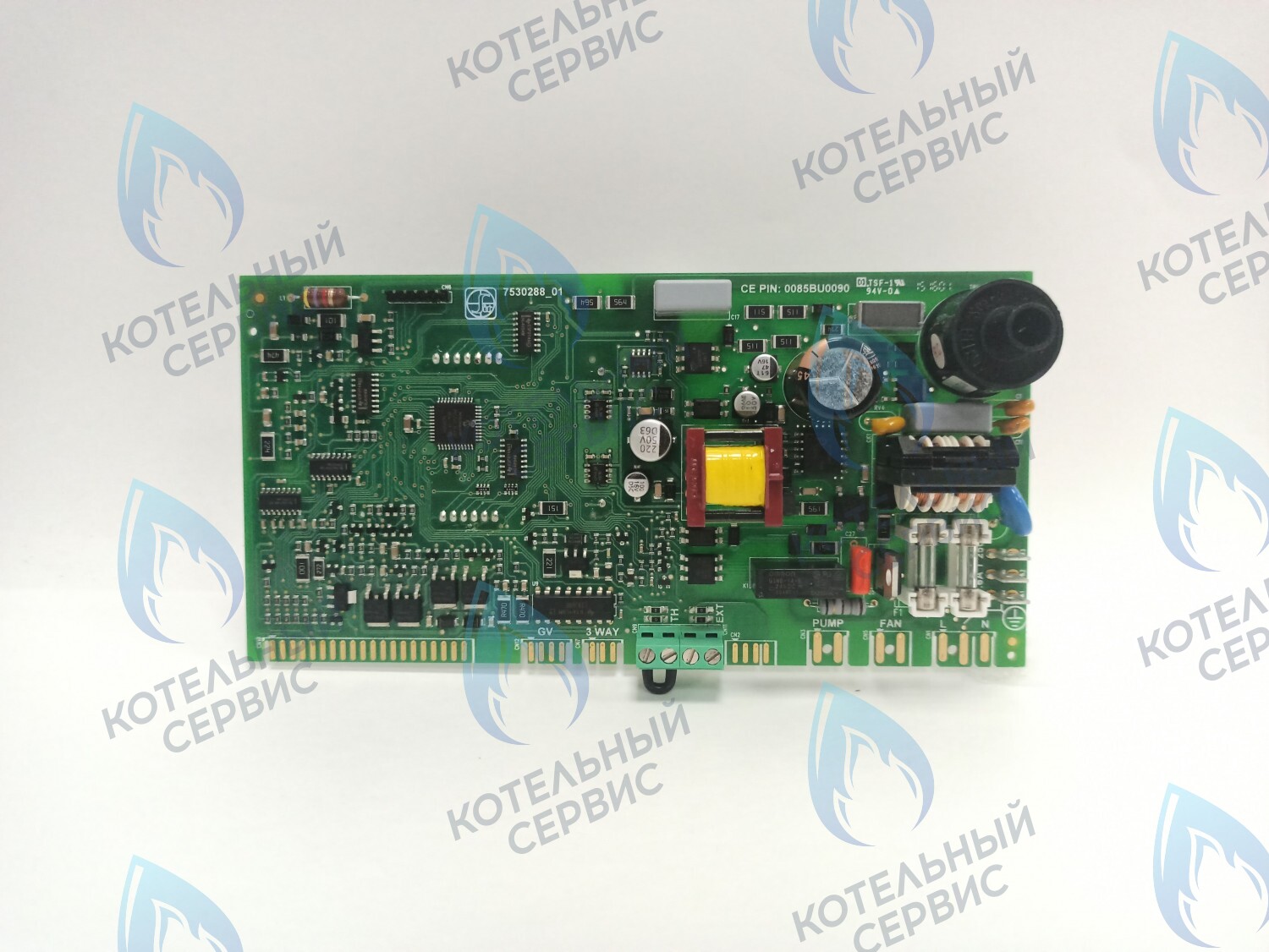 87186496780 Электронная плата управления (основная) BUDERUS U072 (кнопки справа + и -) (до 01.06.2017) FD≤754 (старый 87186477370, 87186440920) в Новосибирске