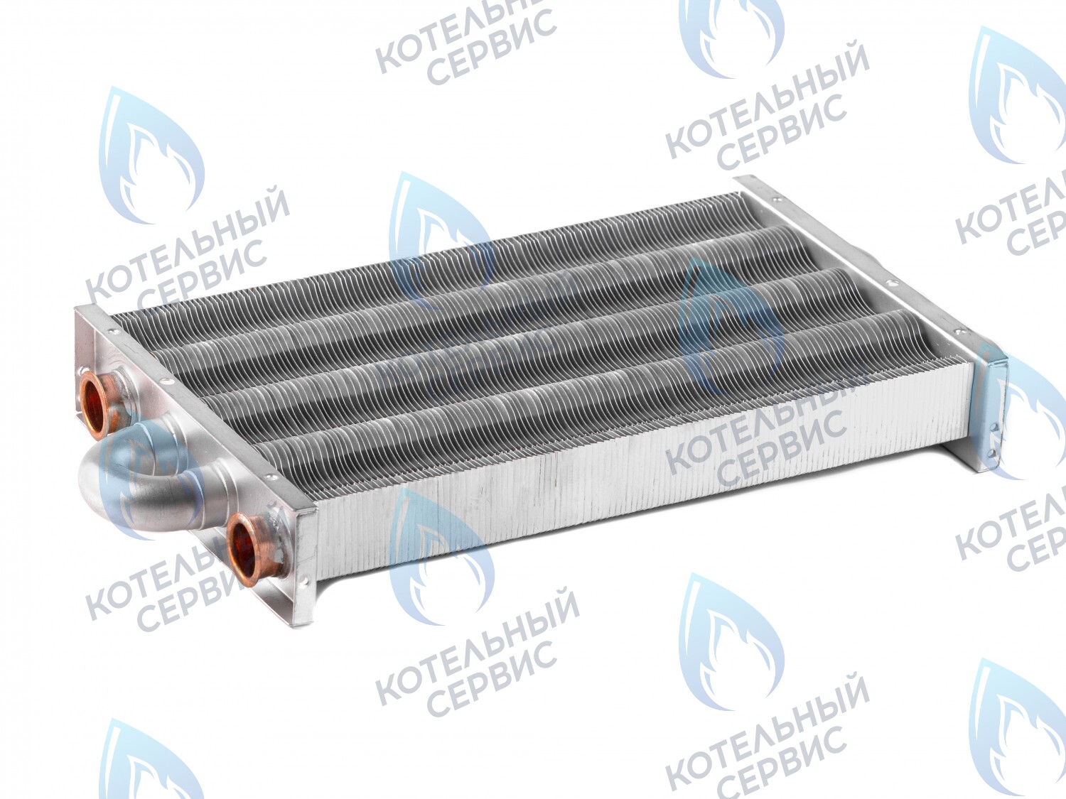 EM021-280 Теплообменник отопления без фитингов (280 мм) 122 FIN (250-300MSC) DAEWOO в Новосибирске