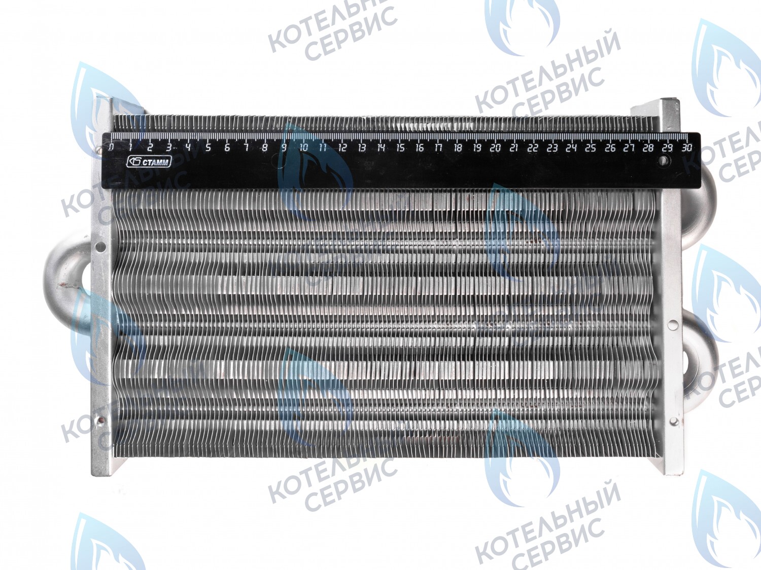 EM021-280 Теплообменник первичный основной (без фитингов) 280мм 122 FIN (250-300MSC) DAEWOO в Новосибирске
