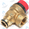 255000001 КЛАПАН ПРЕДОХРАНИТЕЛЬНЫЙ 3 БАР TIME MAX (SAFETY 3 BAR VALVE) ITALTHERM в Новосибирске