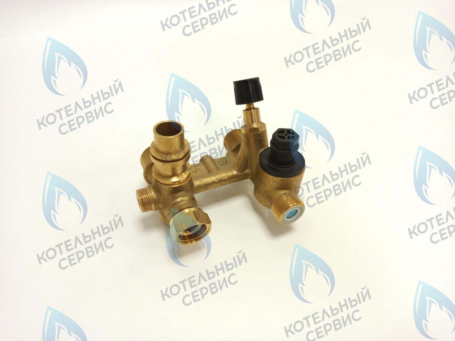 TY04010078 Блок гидравлический входной латунный 24 кВт BC (TY04010078) ROYAL THERMO в Новосибирске