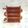 EM021-142-02-Фитинг-Комп Теплообменник отопления с фитингами (142 мм) 67 FIN (100 HSG/ICH/MSC) DAEWOO в Новосибирске