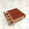EM021-142-02-Фитинг-Комп Теплообменник отопления с фитингами (142 мм) 67 FIN (100 HSG/ICH/MSC) DAEWOO в Новосибирске