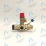 GGT014 Трехходовой клапан в сборе BAXI ECO NOVA, ECO Classic (63104100551P) в Новосибирске