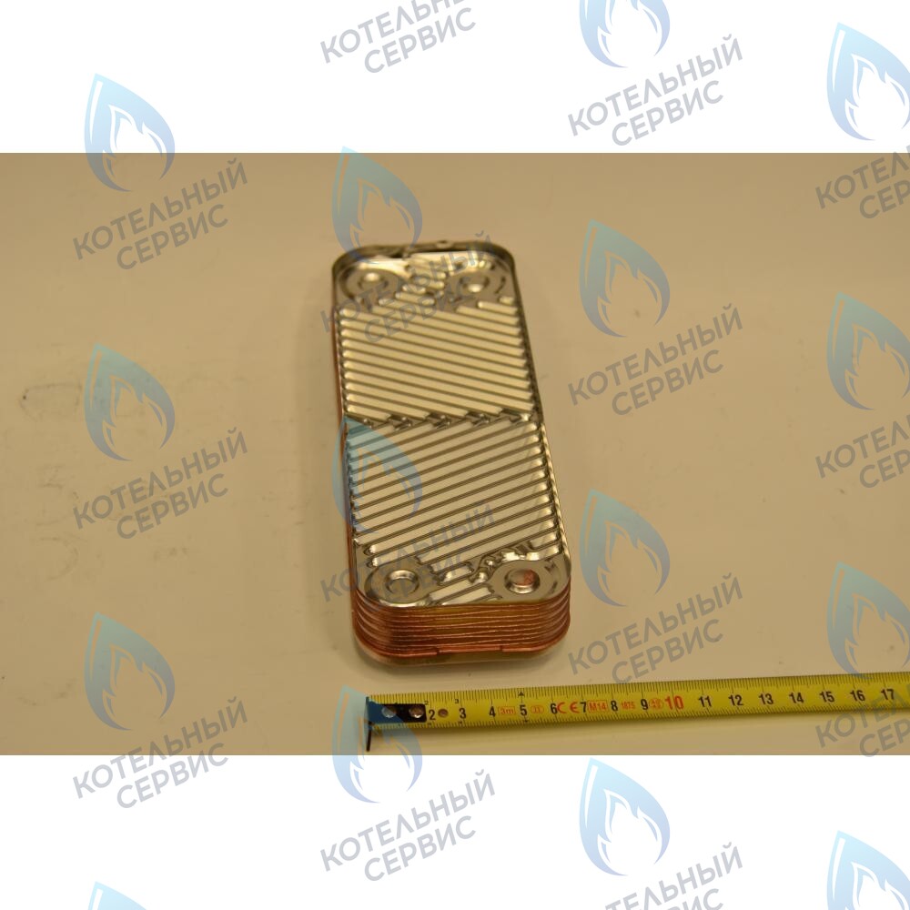 711612600 Теплообменник вторичный ГВС (другой тип) BAXI ECO (3, FOUR) 10 пластин в Новосибирске