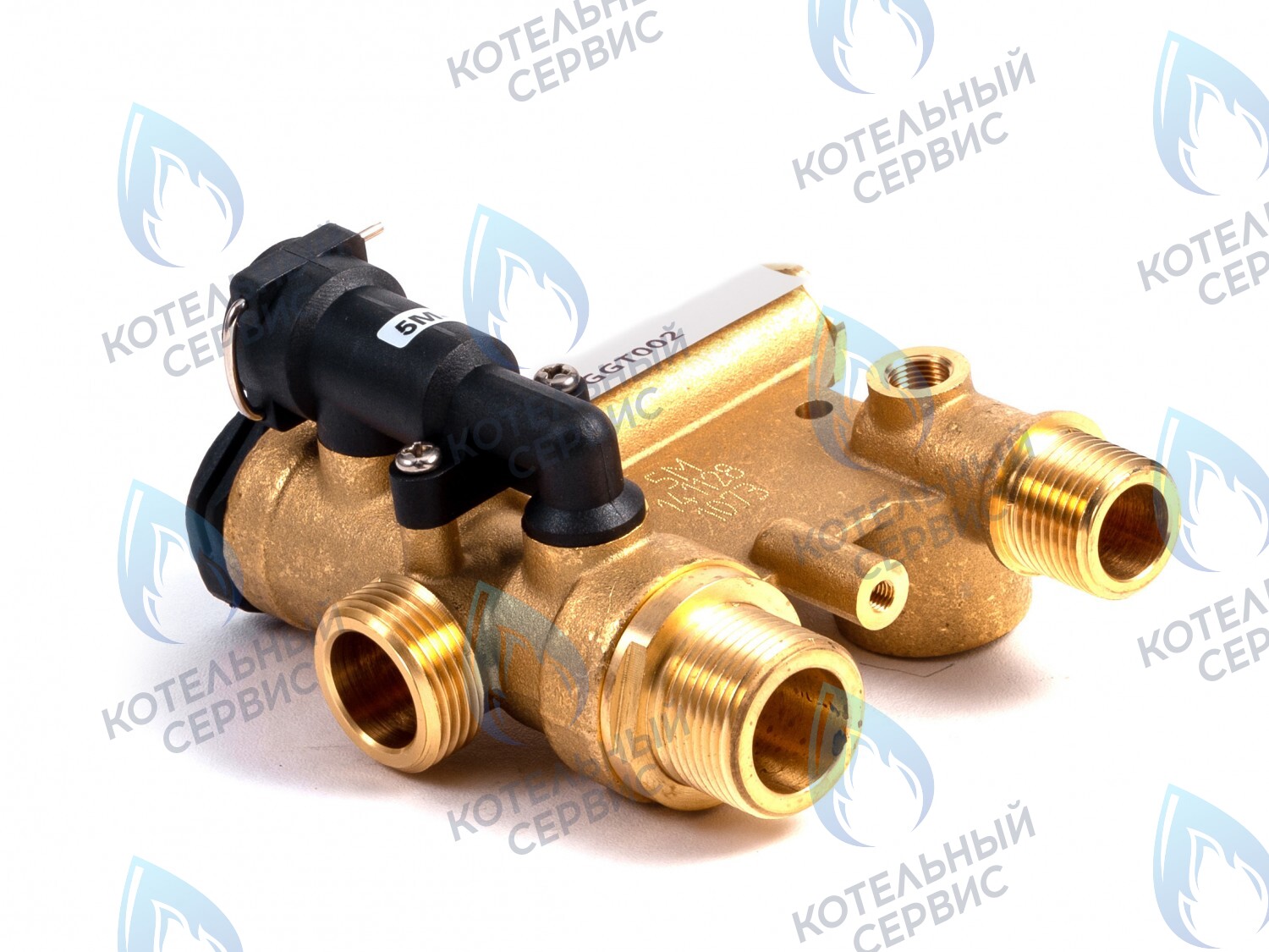 39864060 Трехходовой клапан (Гидроузел трехходового крана) латунь FERROLI в Новосибирске