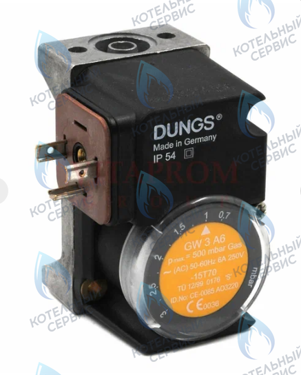 228723 Датчик реле давления DUNGS GW3A6 в Новосибирске