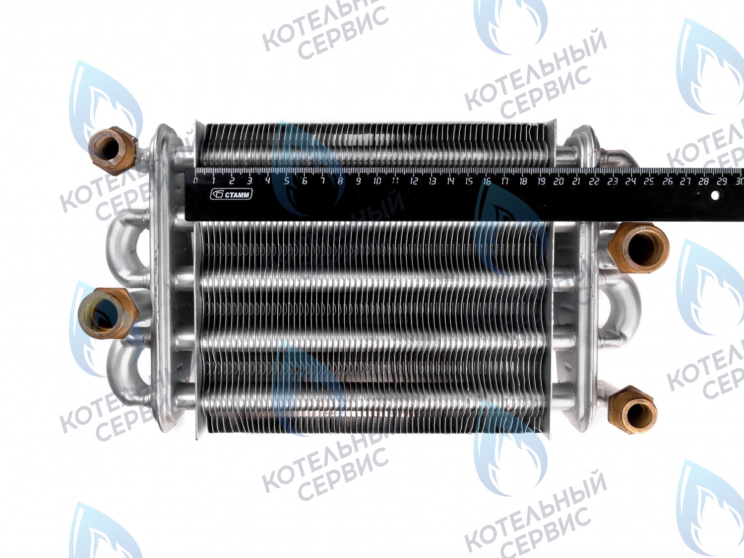 EB054-200 Теплообменник битермический 200мм 18кВт, 20кВт Oasis BM (P0000005994) в Новосибирске