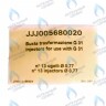 5680020 Инжекторы для сжиженного газа комплект 0,77 -  13 шт. BAXI в Новосибирске
