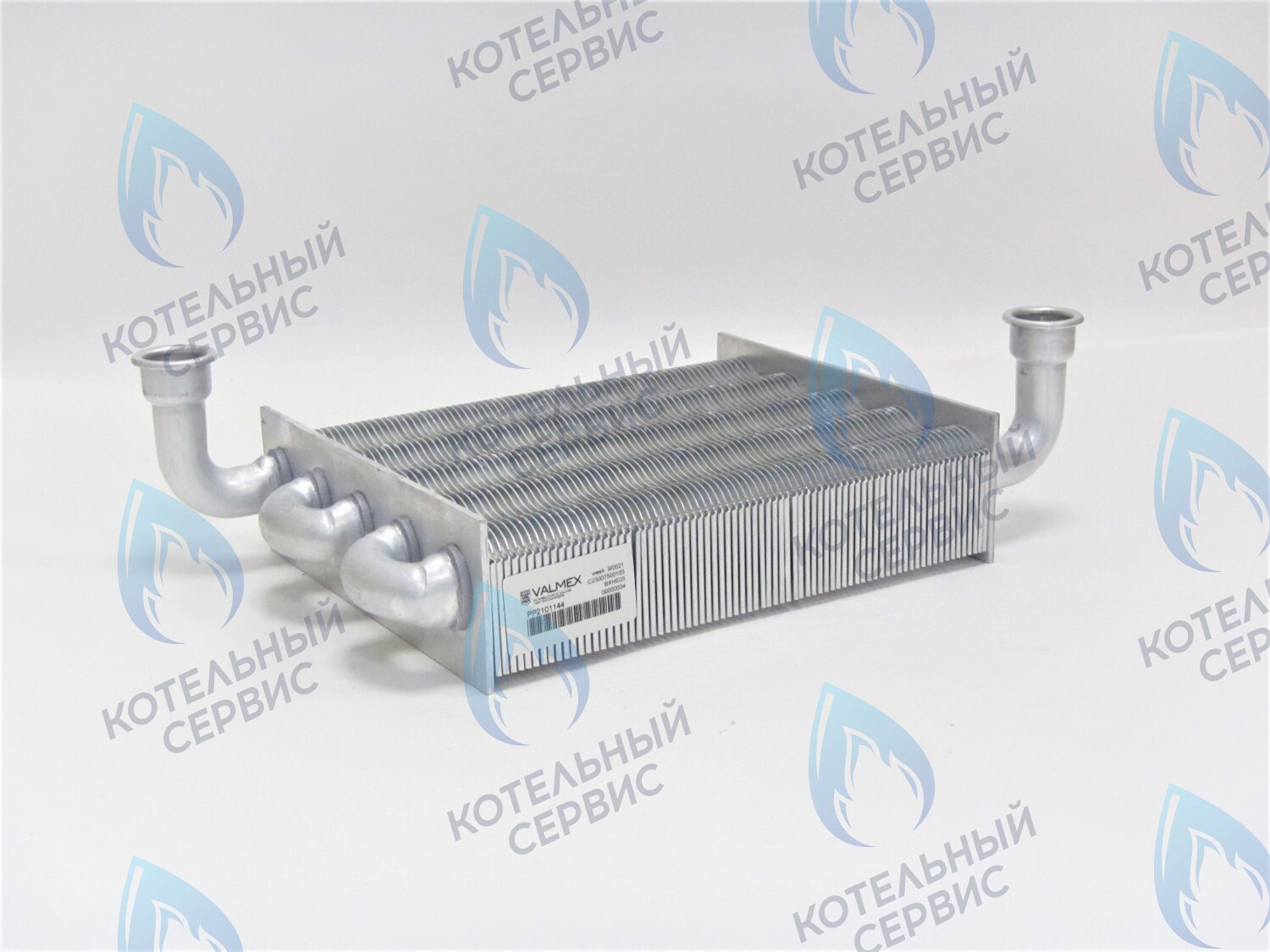 EM101-225-V Алюминиевый теплообменник VALMEX Ariston Matis, Cares, Fondital Minorca 18-24 кВт (65115065) в Новосибирске