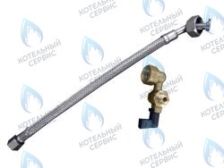 7246448 Кран подпитки Viessmann со шлангом Vitopend 100 WH0A в Новосибирске
